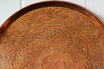 Oriental serving tray