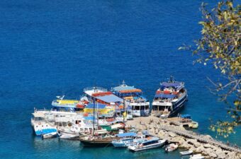 Lindos tour boats