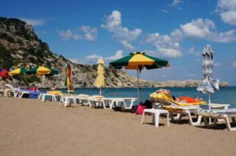 Tsambika beach
